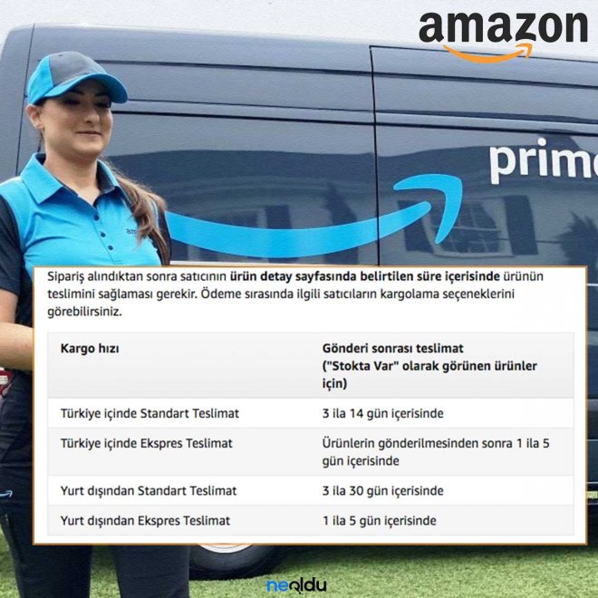 Amazon Kargom Ne Zaman Gelir