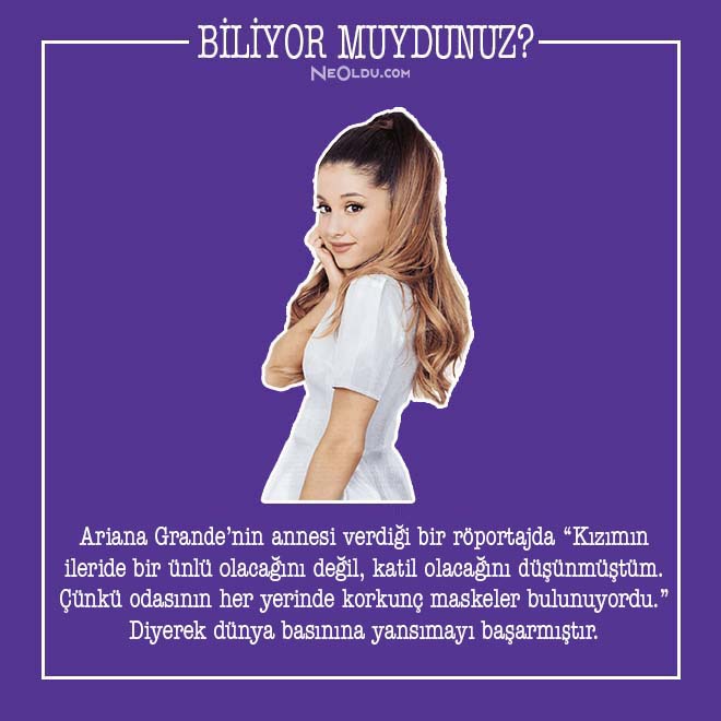 ariana grande hakkında bilgi