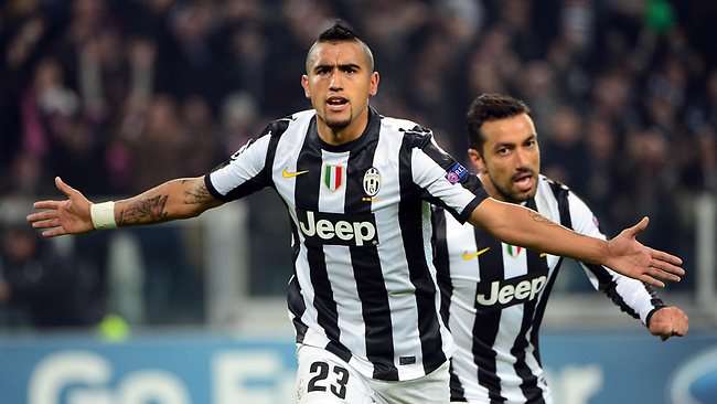 arturo vidal juventus