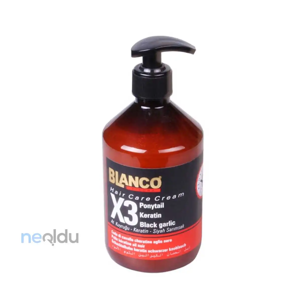 Blanco At Kuyruğu Keratin ve Siyah Sarımsak Özlü Kremi