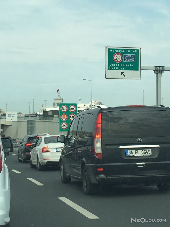 avrasya tüneli trafik