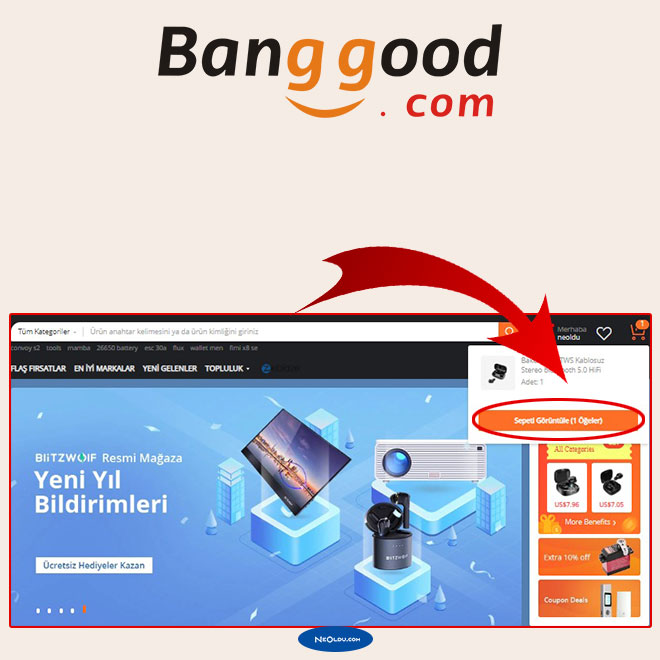 Banggood Alışveriş