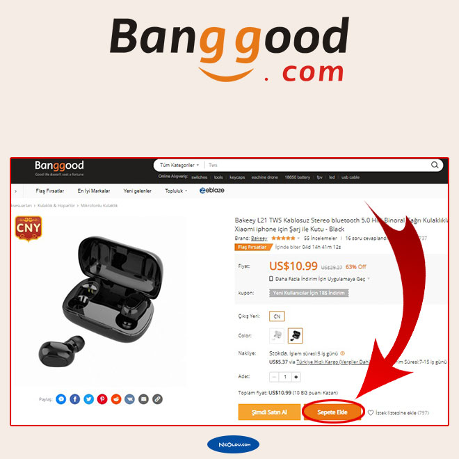 Banggood Alışveriş