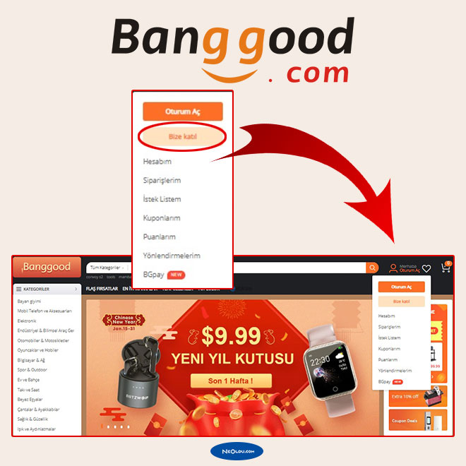 Banggood Alışveriş