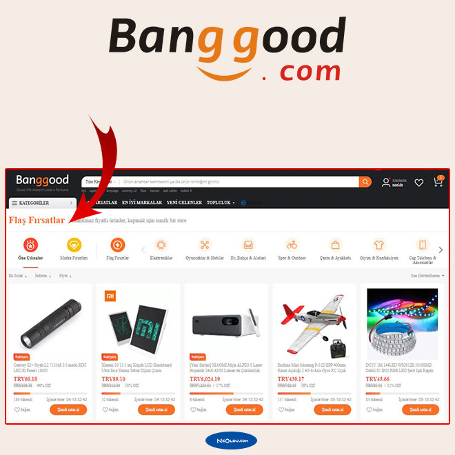 Banggood Alışveriş