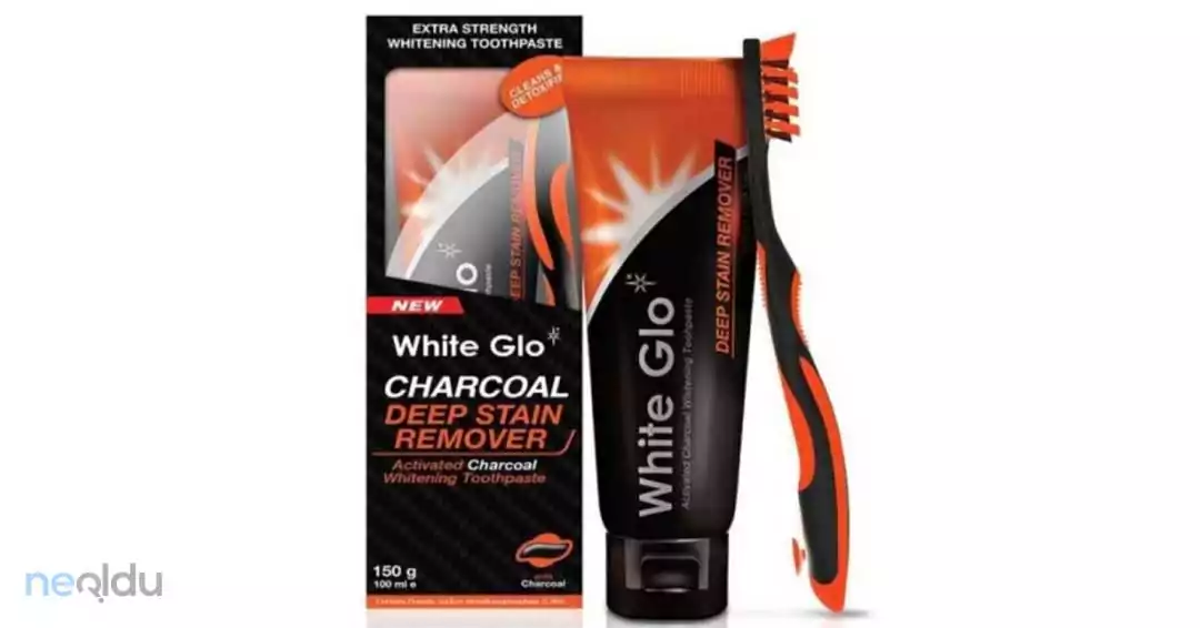 White Glo Aktif Kömürlü