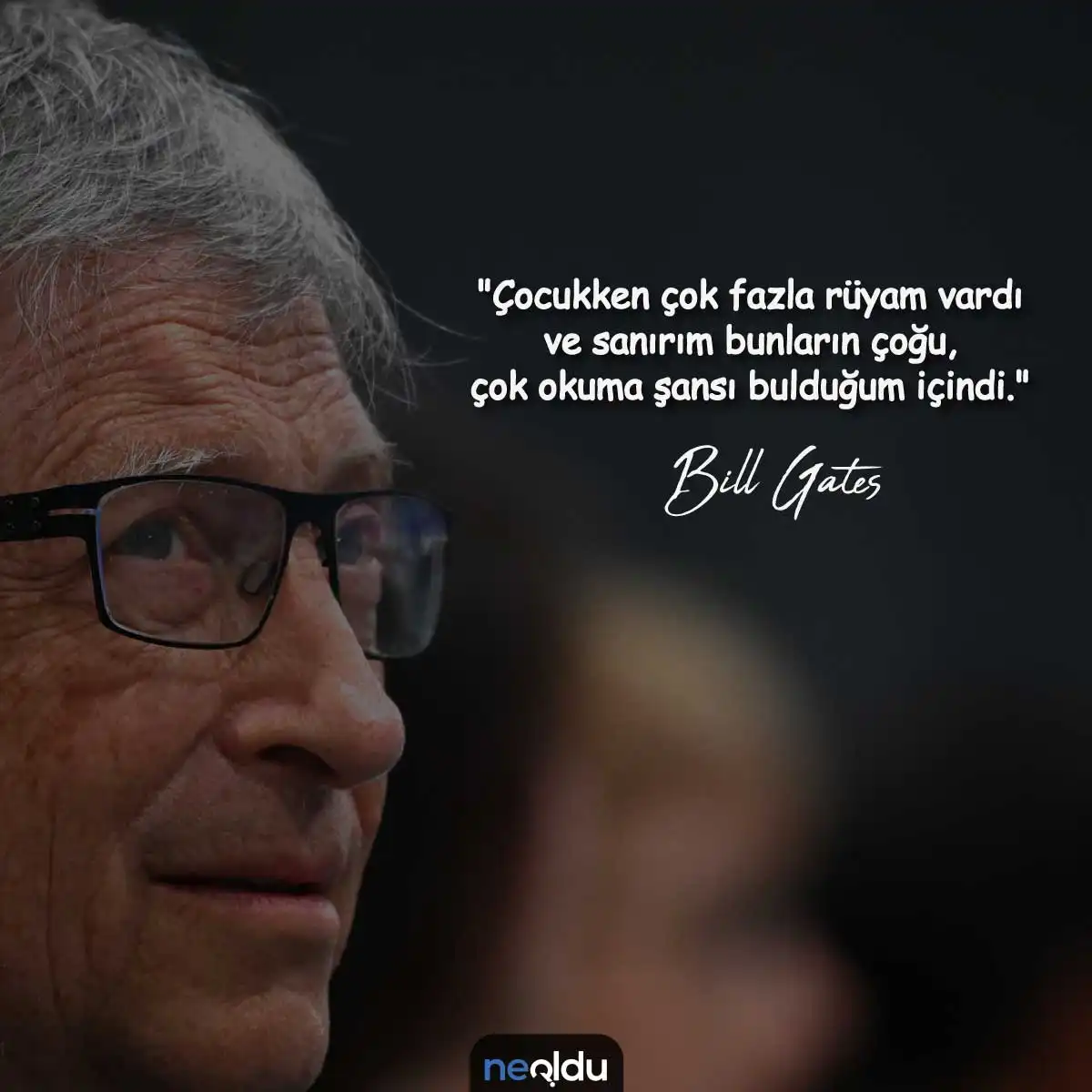 Bill Gates hayırseverlik sözü