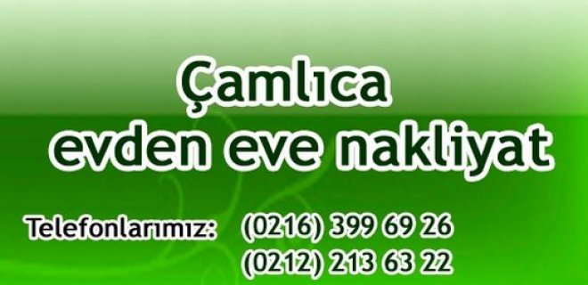 Çamlıca Evden Eve Nakliye - İstanbul Anadolu Isparta