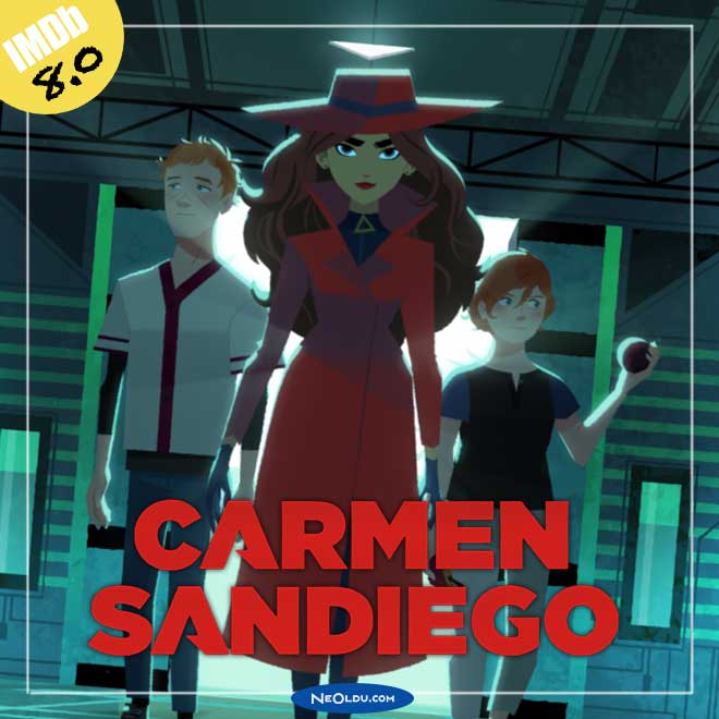 Animasyon dizisi Carmen Sandiego suç ve macera