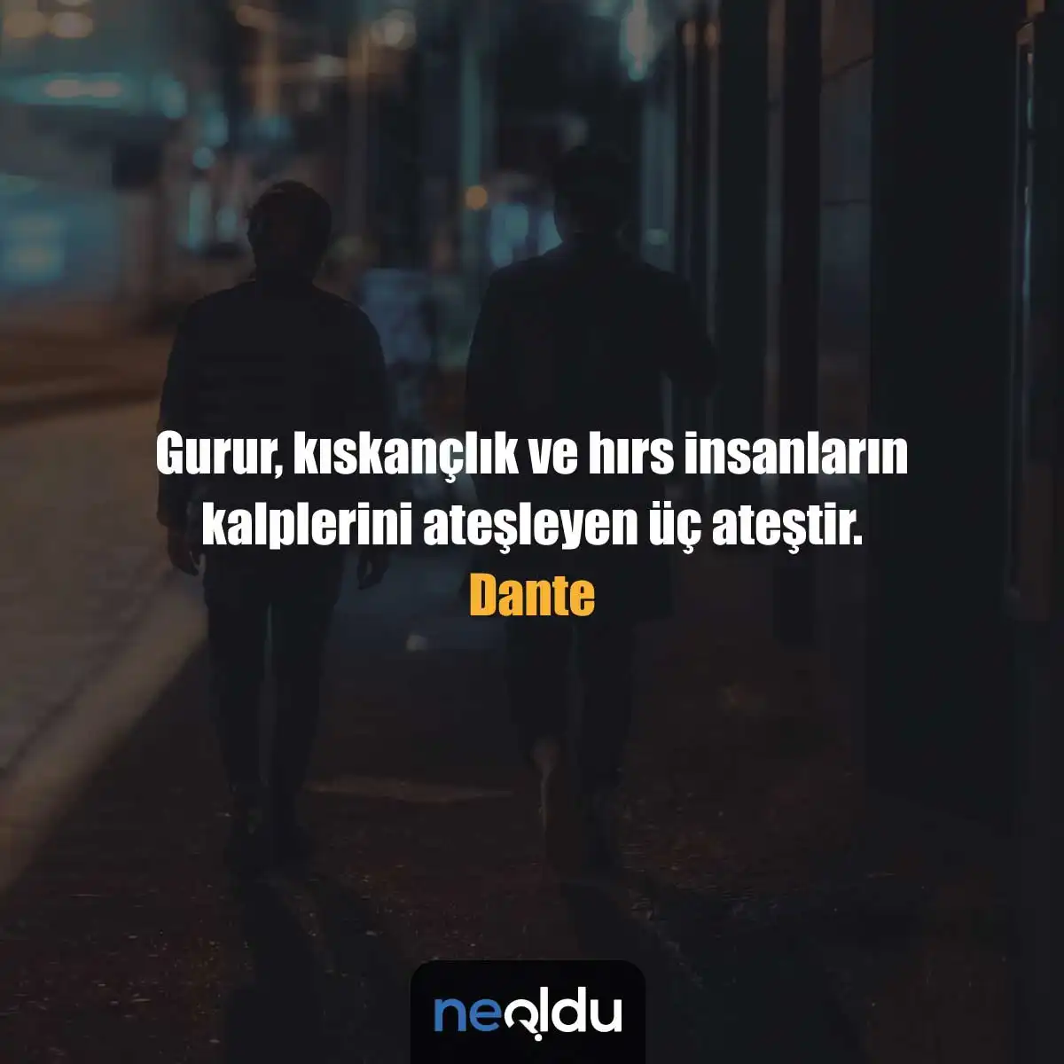 Korku, çekememezlik ve hırs