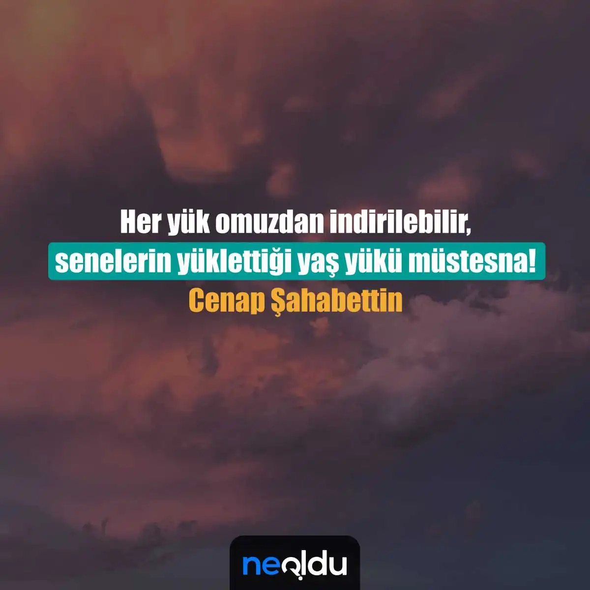 Cenap Şahabettin Sözleri