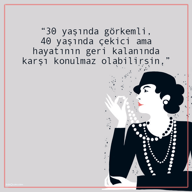 coco chanel sozleri