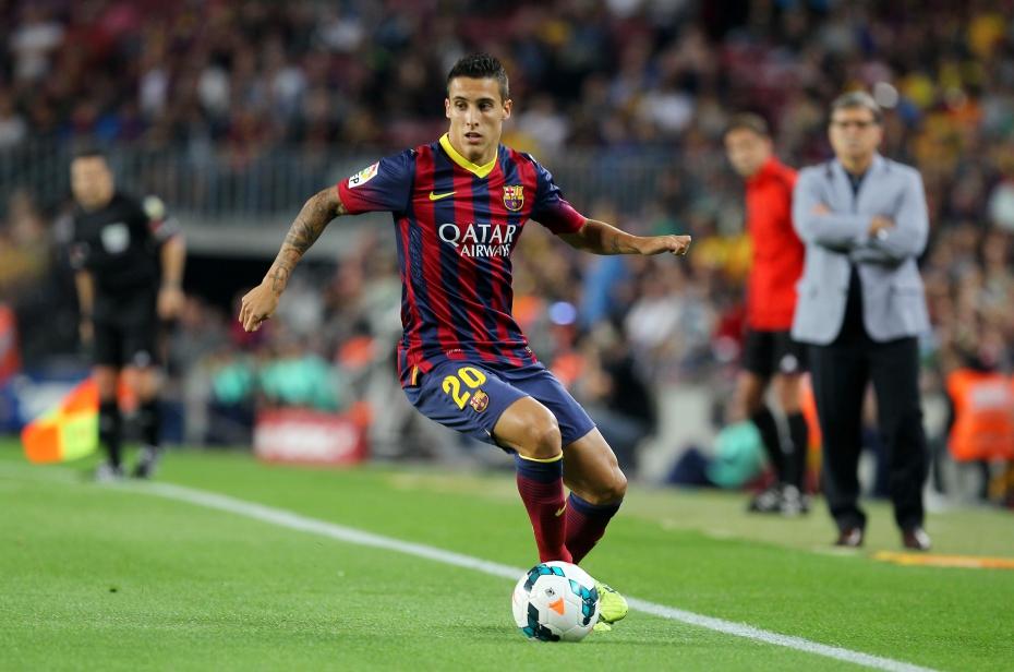 cristian tello barcelona la liga