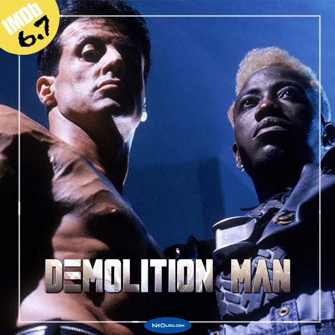 Demolition Man filminde Sylvester Stallone Wesley Snipes