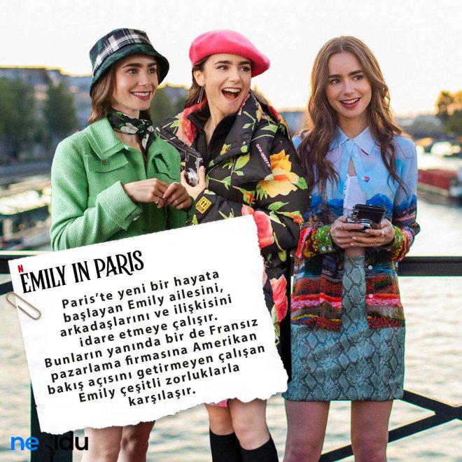 Emily in Paris dizisinin konusu