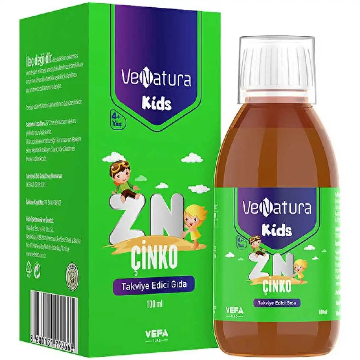 Venatura Kids Çinko Hapı