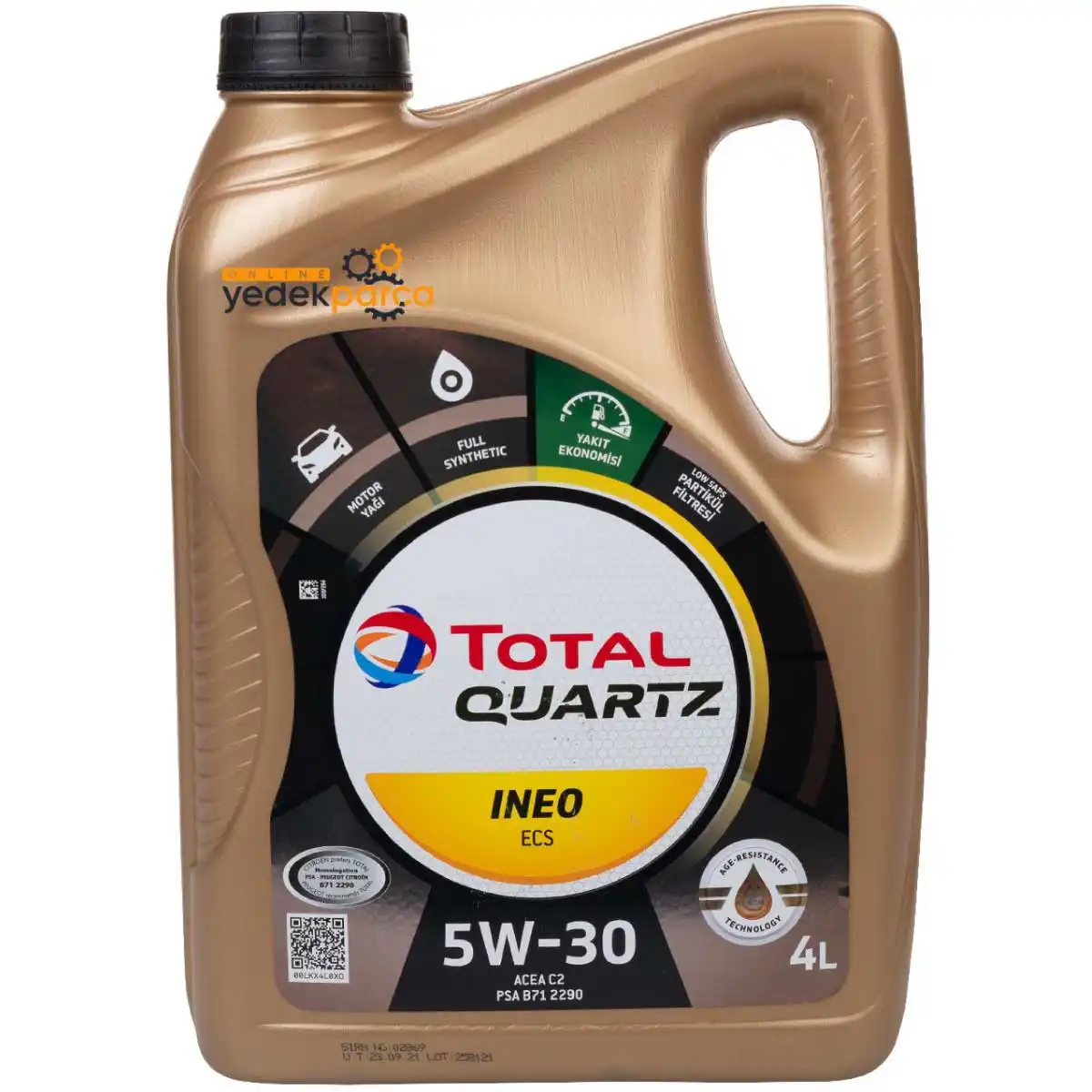 Total Quartz Ineo ECS 5W-30 Motor Yağı