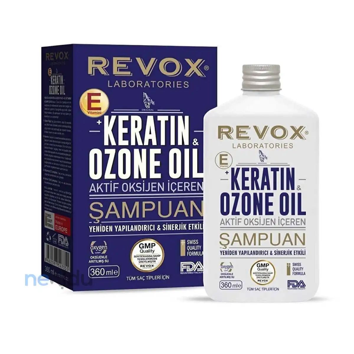 Revox Keratin & Ozon Şampuan