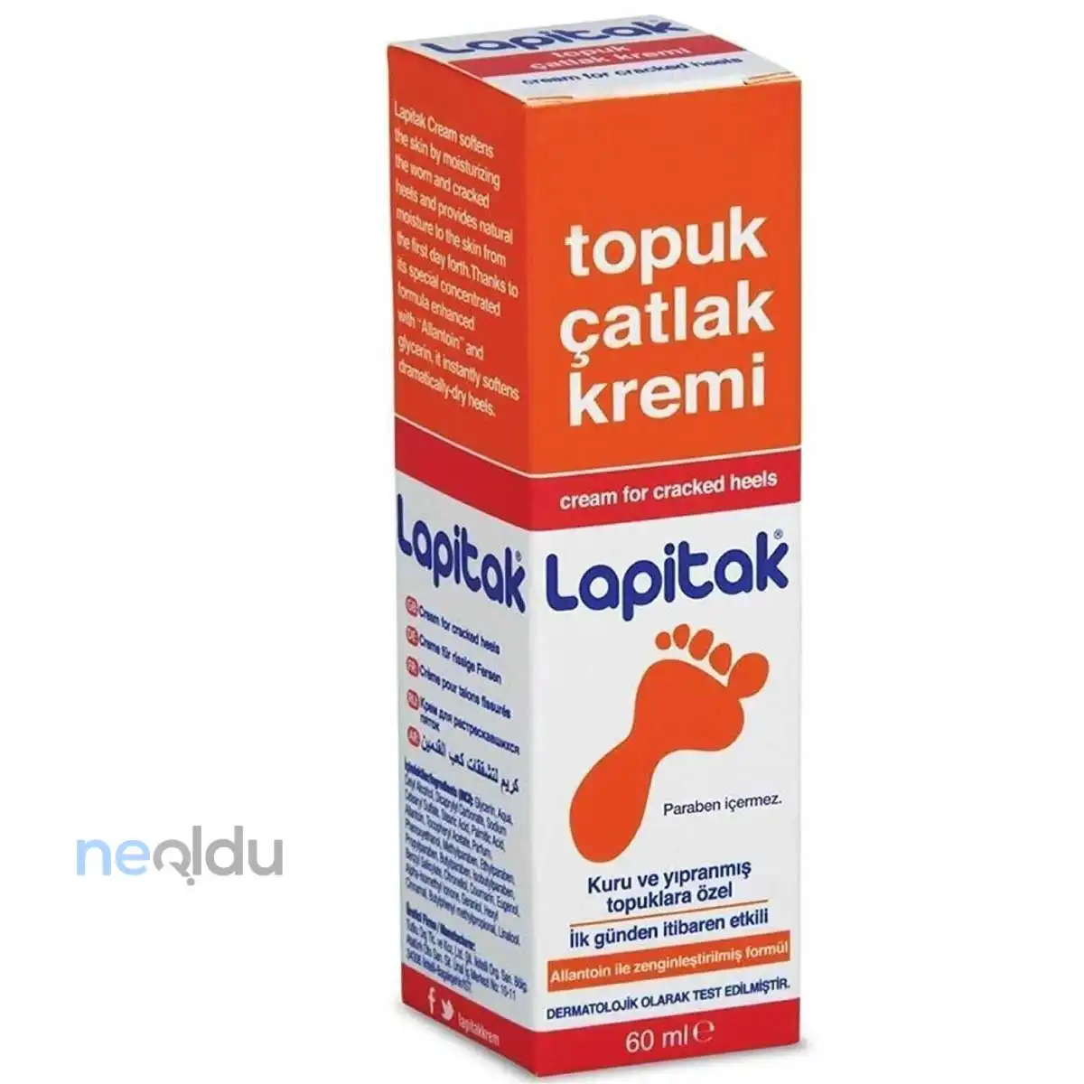 Lapitak Topuk Çatlak Kremi