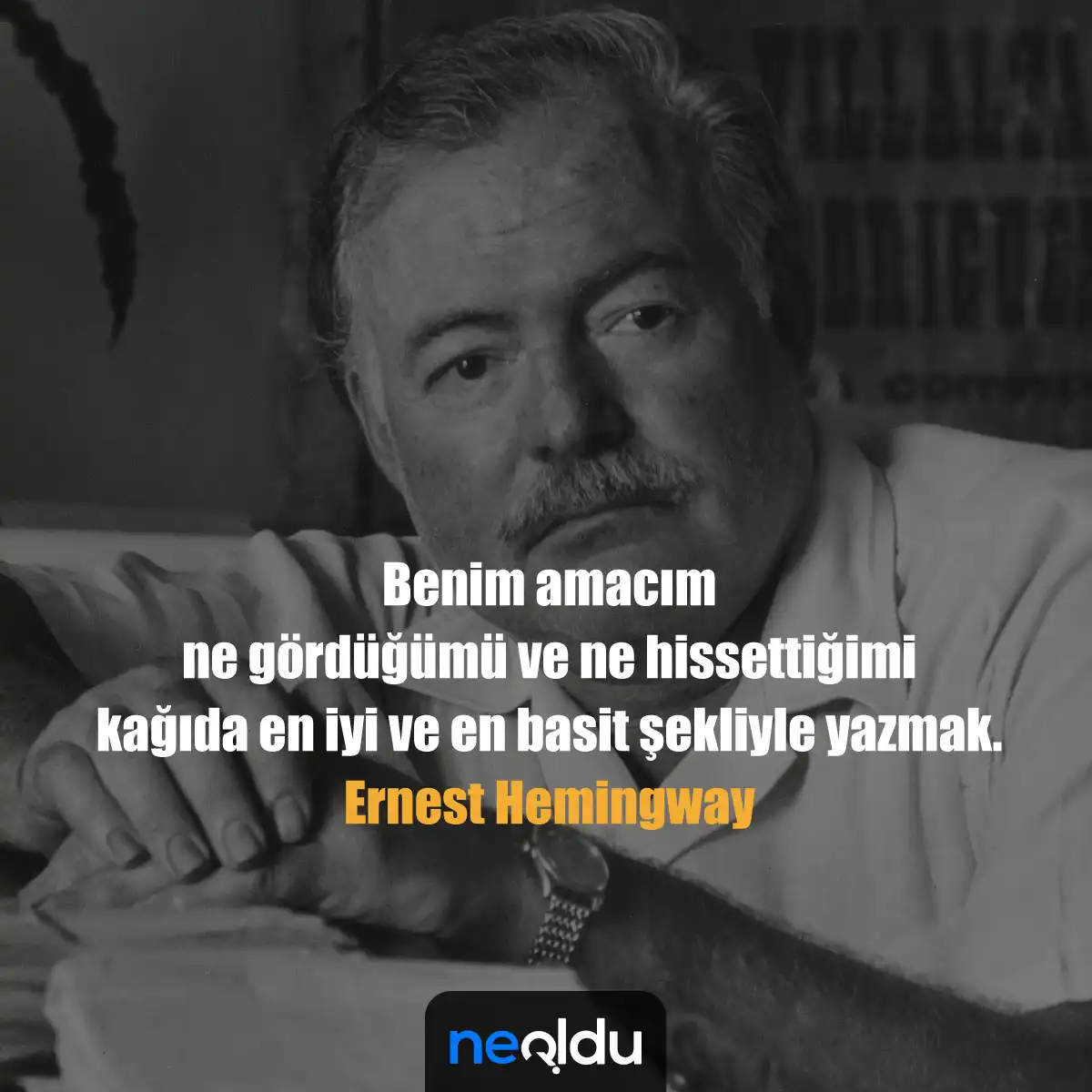 Ernest Hemingway Kitap Alıntıları