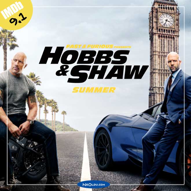 Hızlı ve Öfkeli serisinin spin off filmi Hobbs ve Shaw