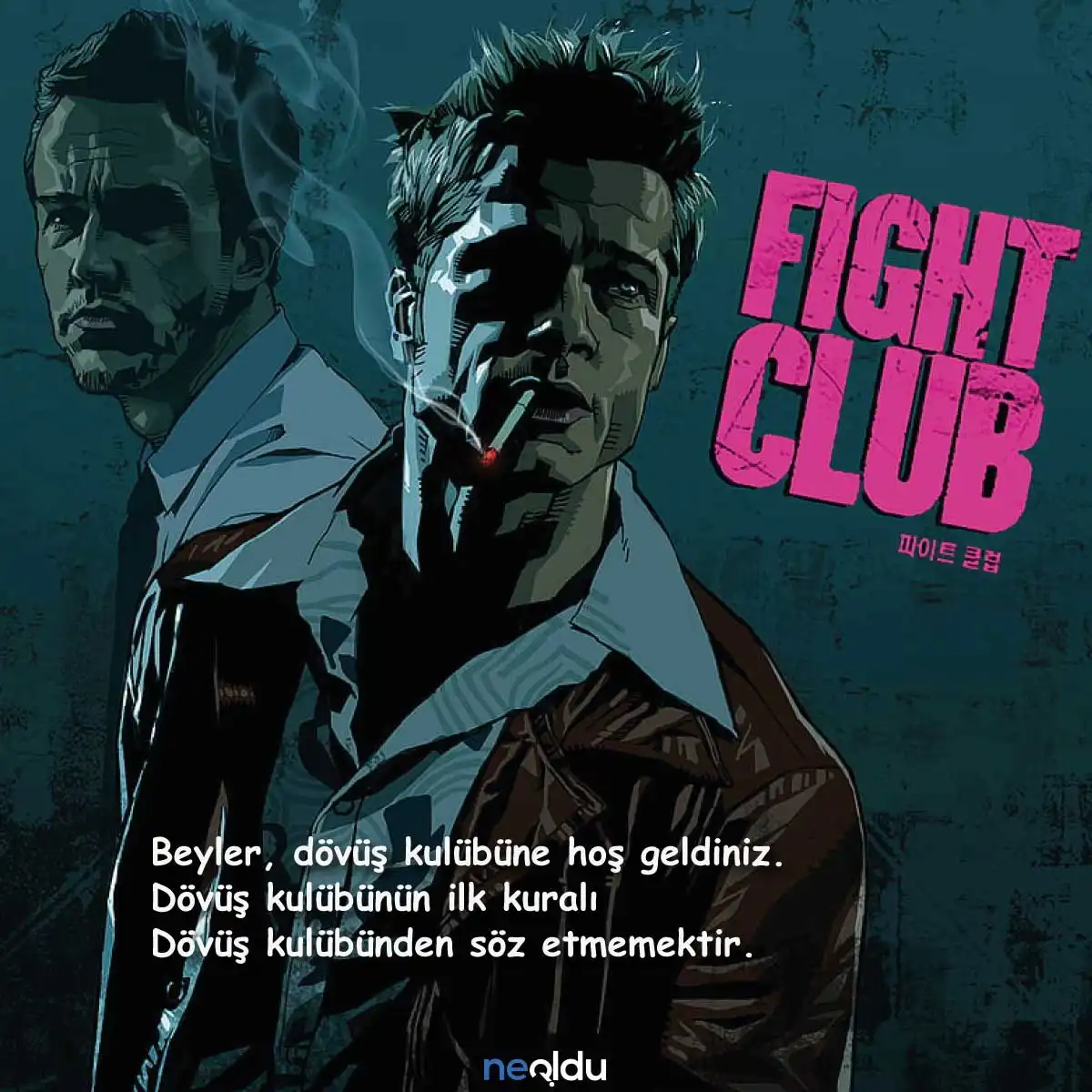 Fight Club film replikleri görsel