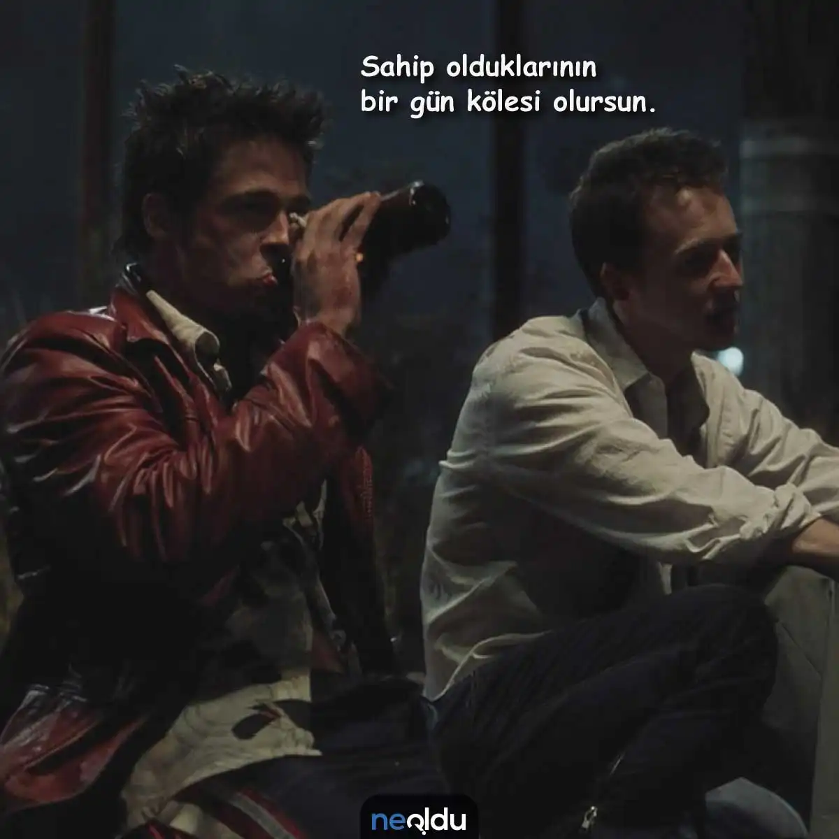 Fight Club narratör replikleri