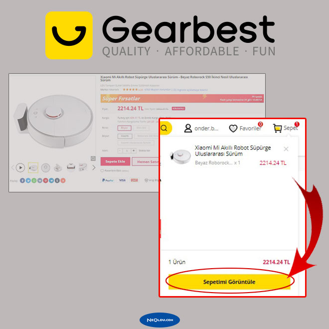 Gearbest Alışveriş
