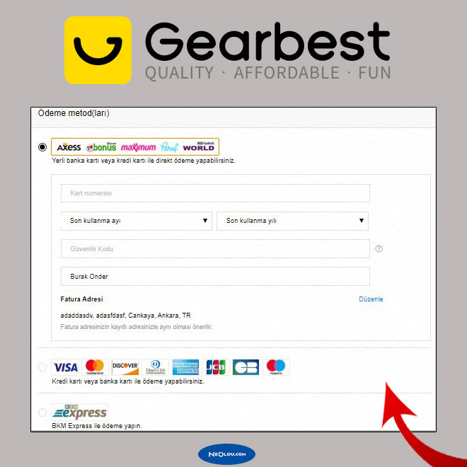 Gearbest Alışveriş