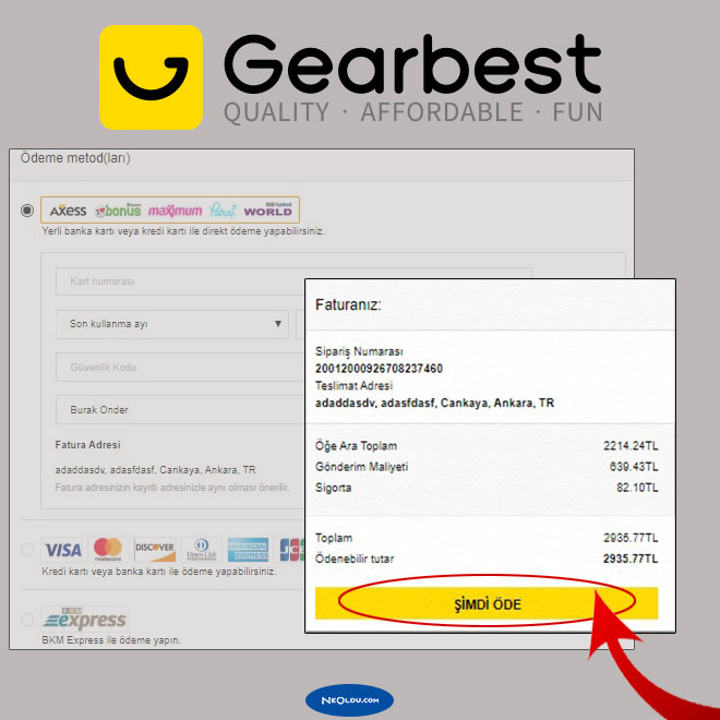 Gearbest Alışveriş