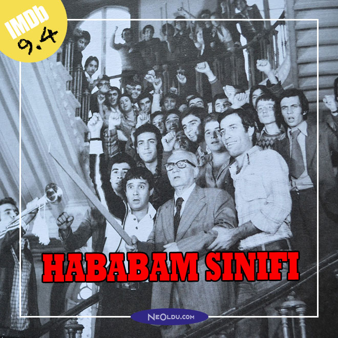 Yeşilçam klasiği Hababam Sınıfı film karesi