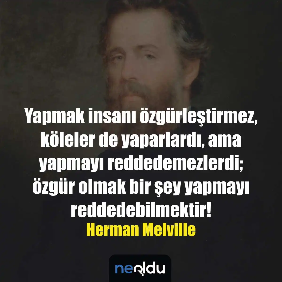 Herman Melville Toplum Sözleri