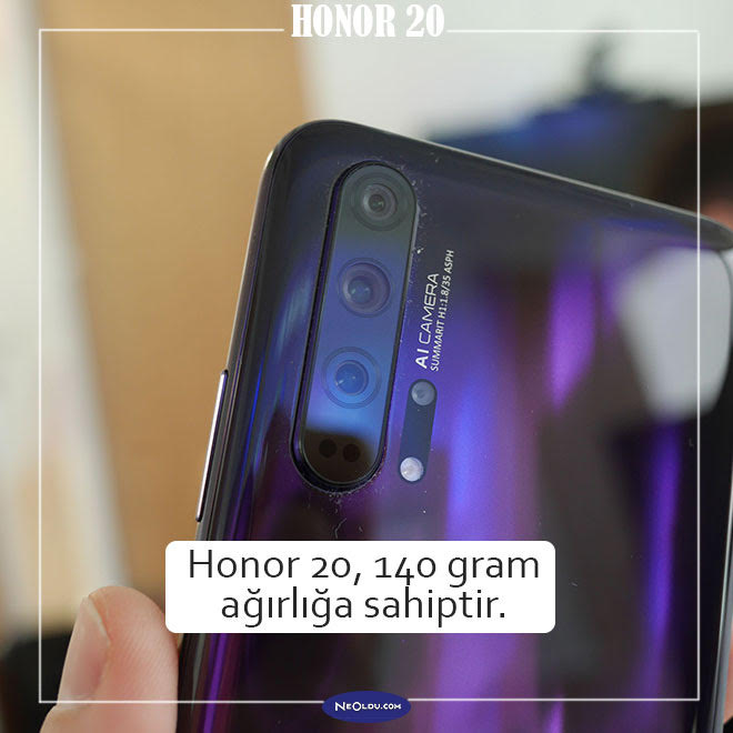 Honor 20 Tasarım