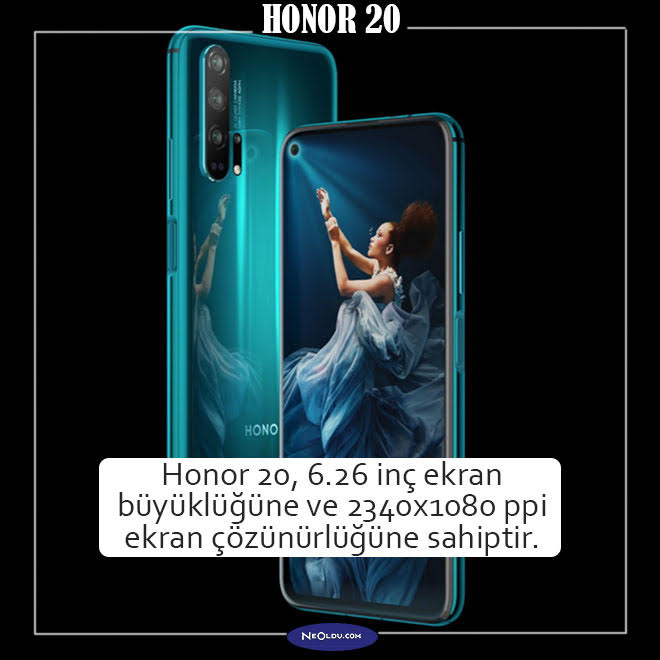 Honor 20 Teknik Özellikler