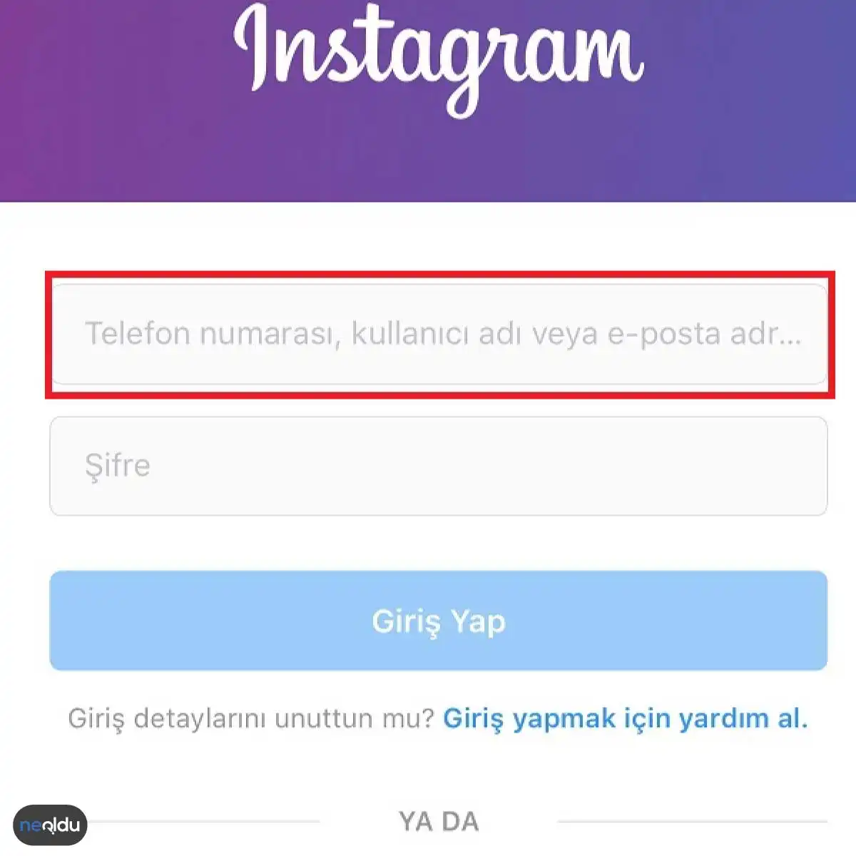 İnstagram Girişi Nasıl Yapılır?