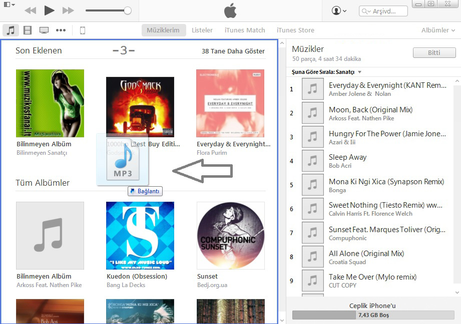 İphone Müzik Yükleme 6