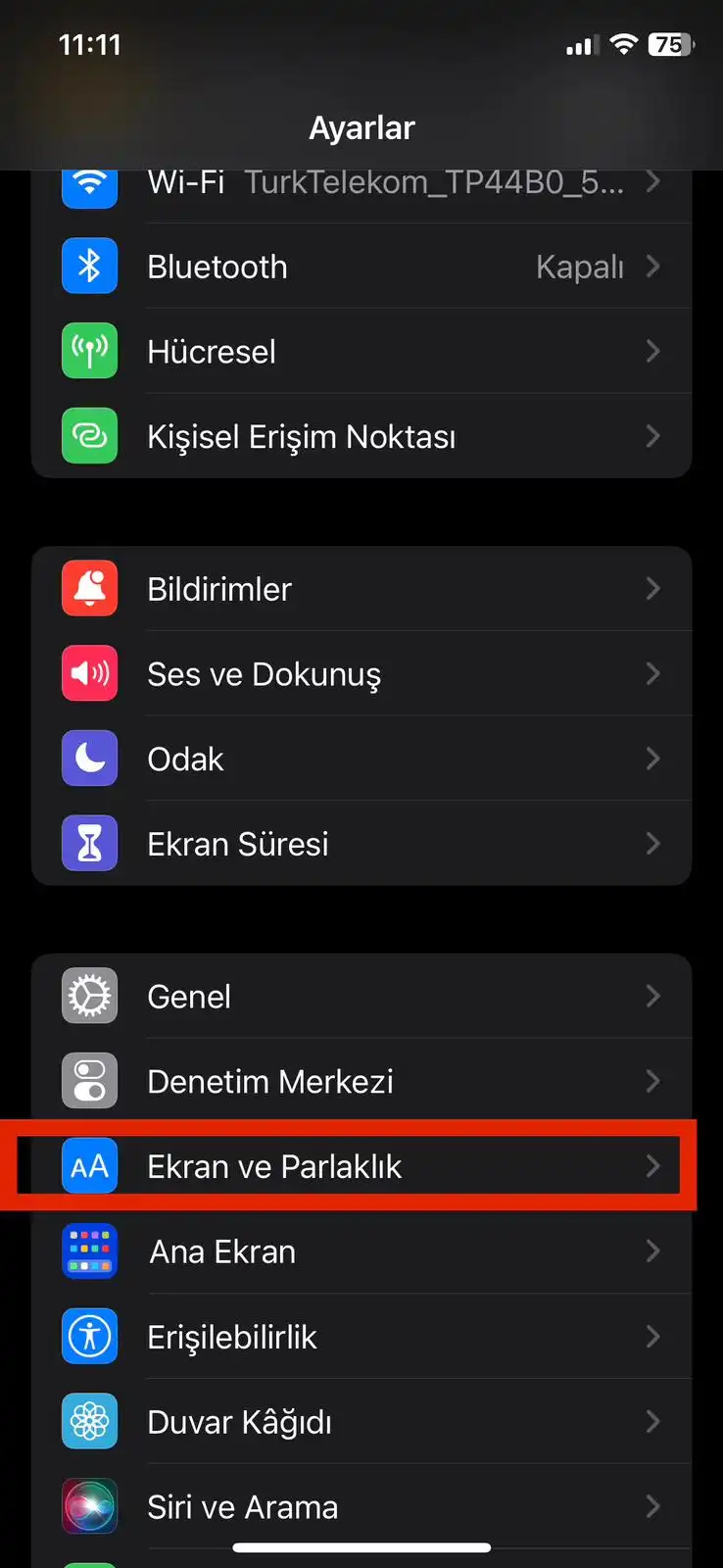 iPhone'da Yazı Boyutu Nasıl Değiştirilir?