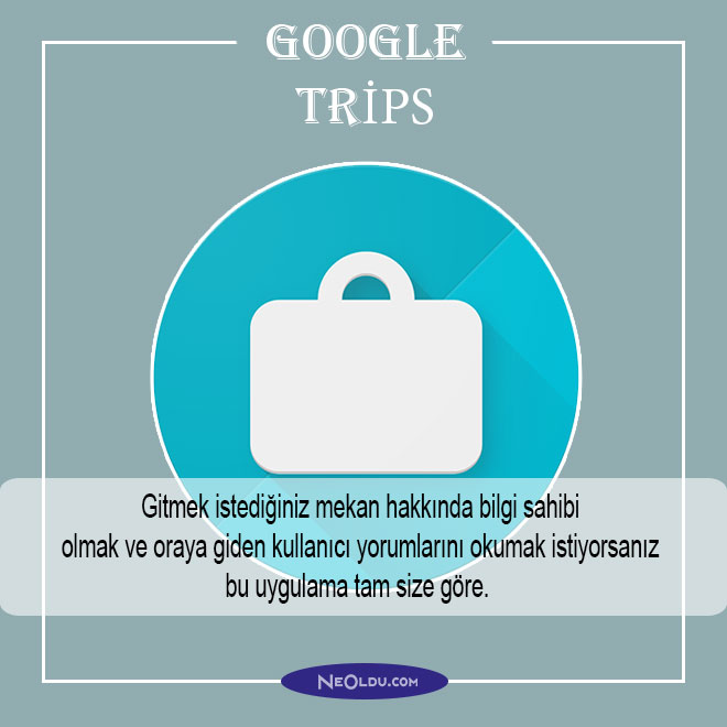 google trips uygulama öneri