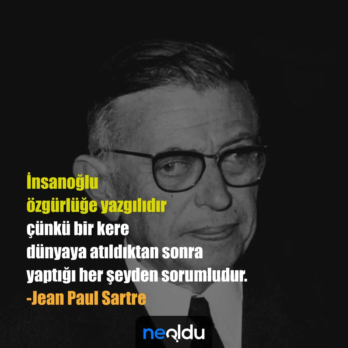 3. Jean Paul Sartre Sözleri