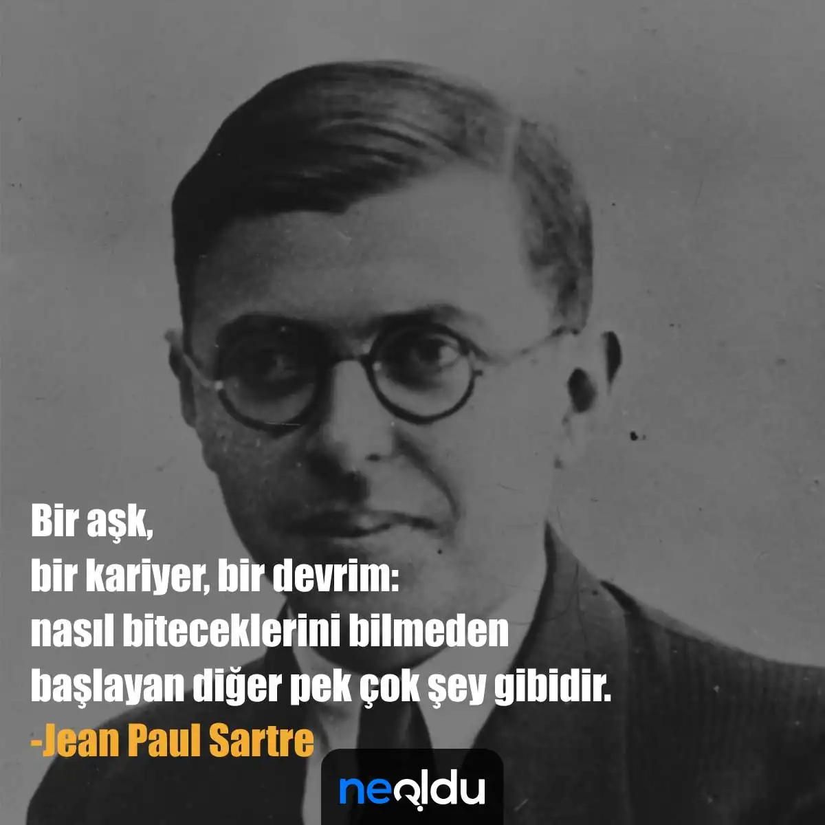 7. Jean Paul Sartre Sözleri