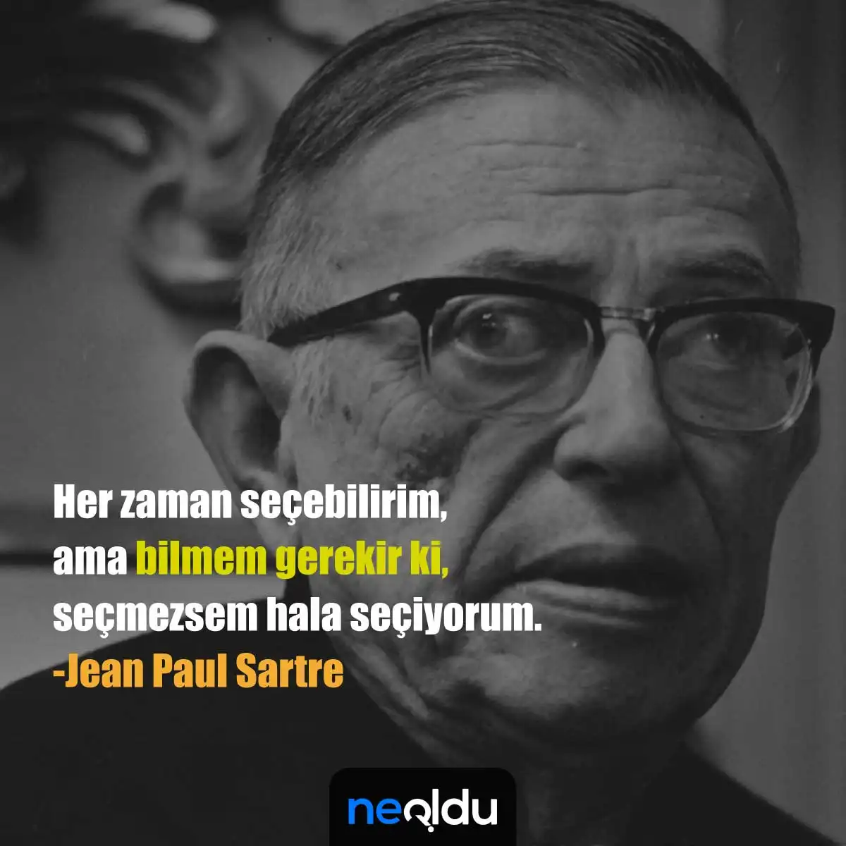 13. Jean Paul Sartre Sözleri