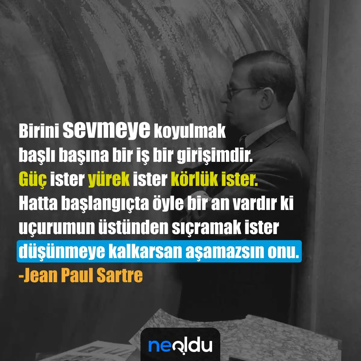 14. Jean Paul Sartre Sözleri