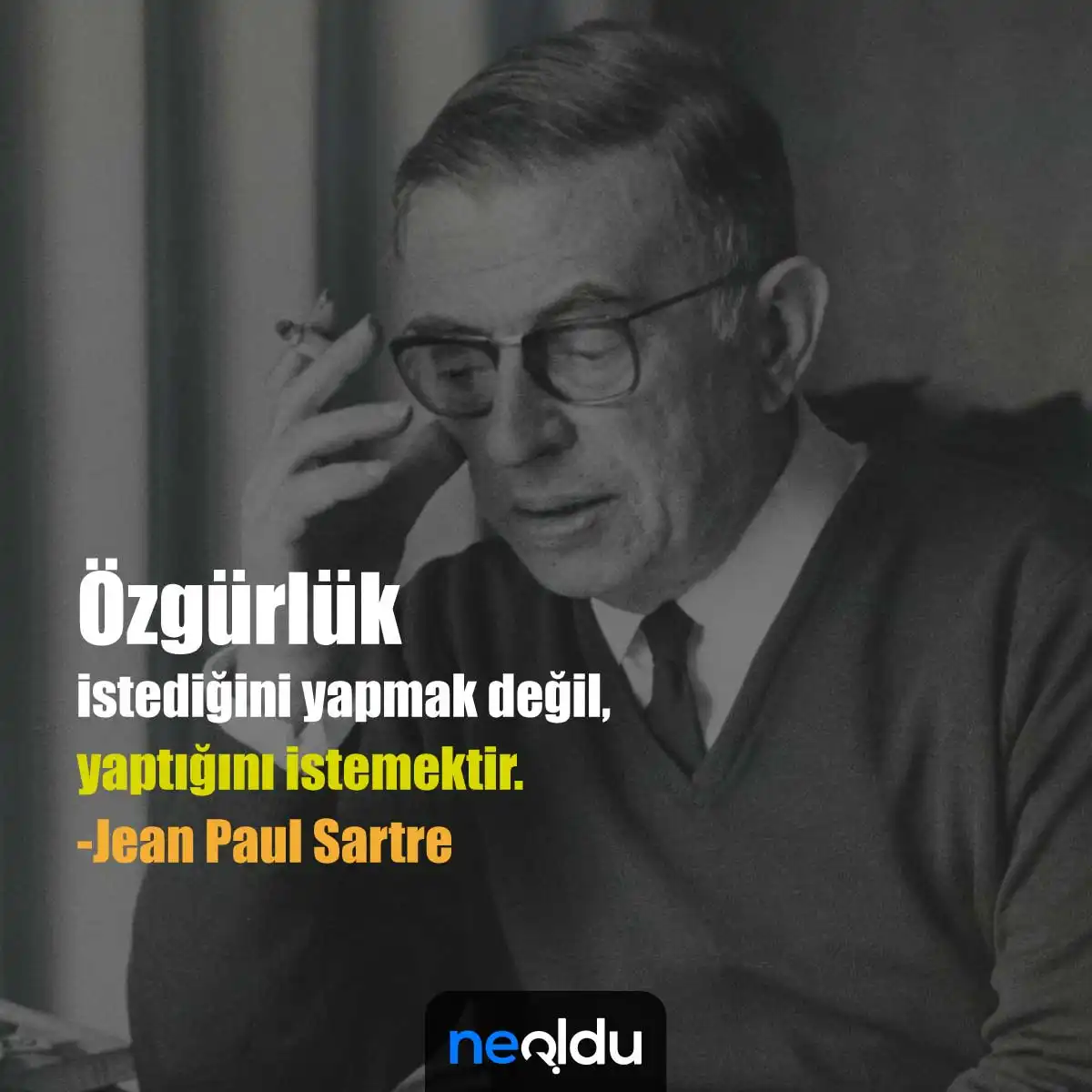 1. Jean Paul Sartre Sözleri