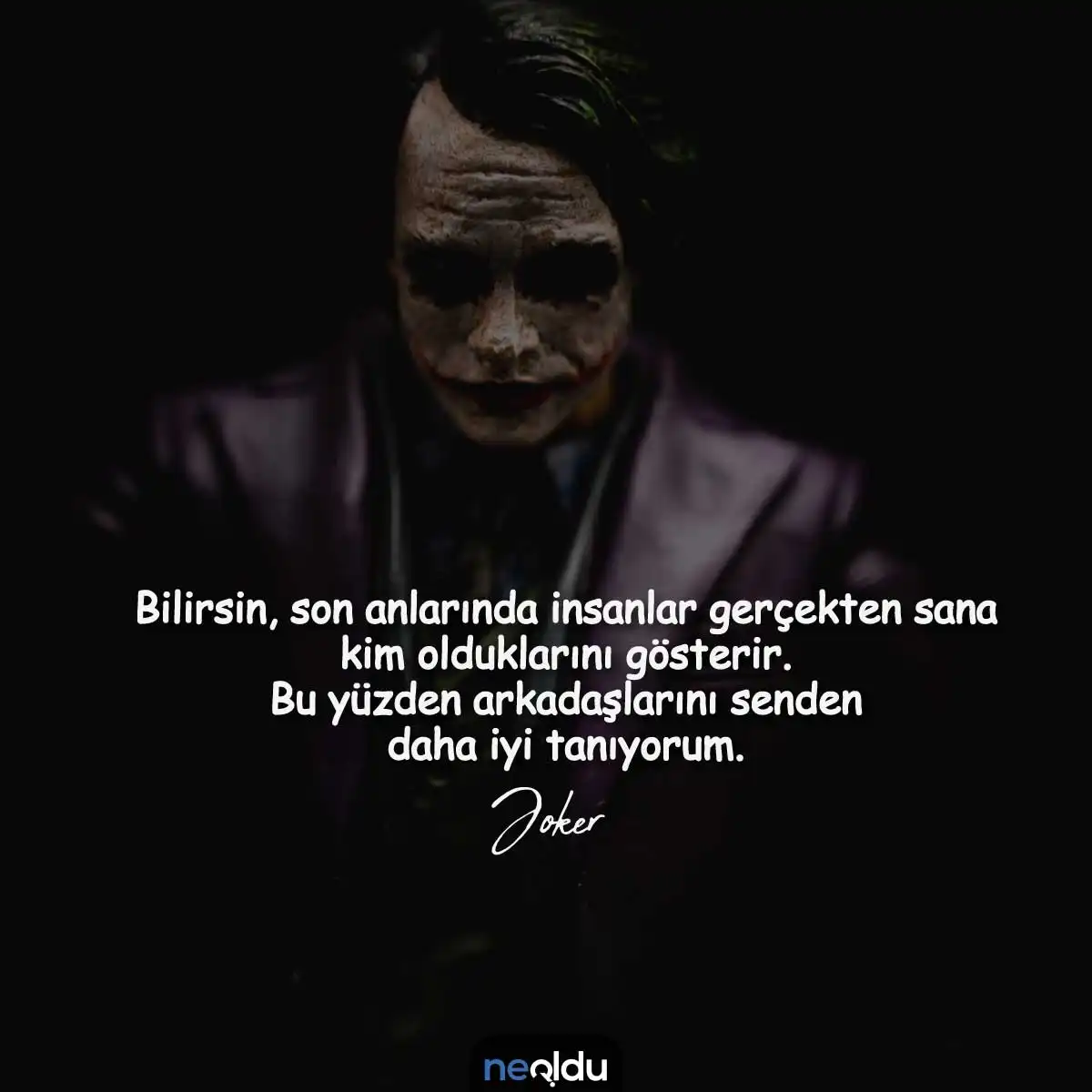 Batman film Joker repliği