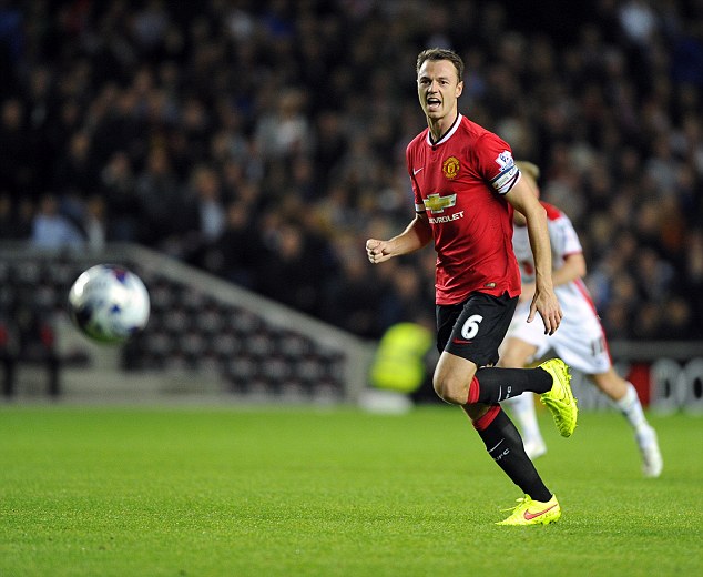 jonny evans manchester united