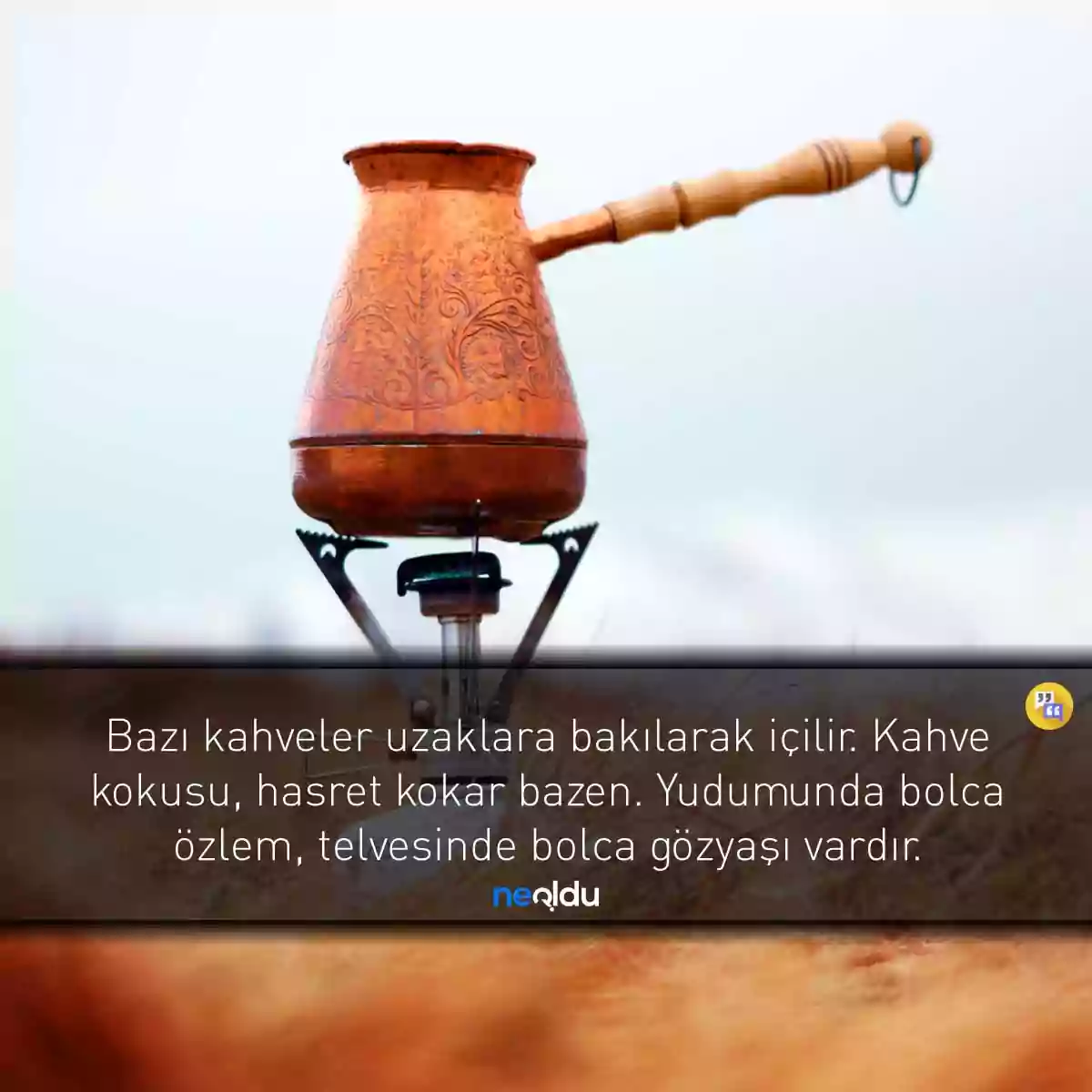 Yalnızlık ve Huzur Kahve