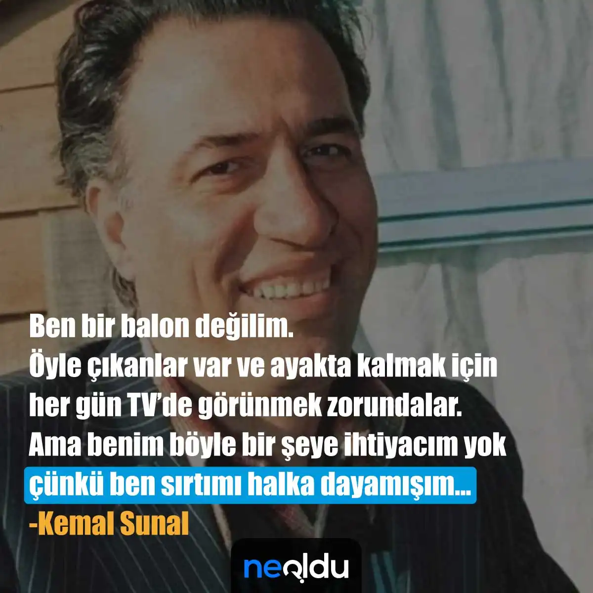 Komik Kemal Sunal diyaloğu