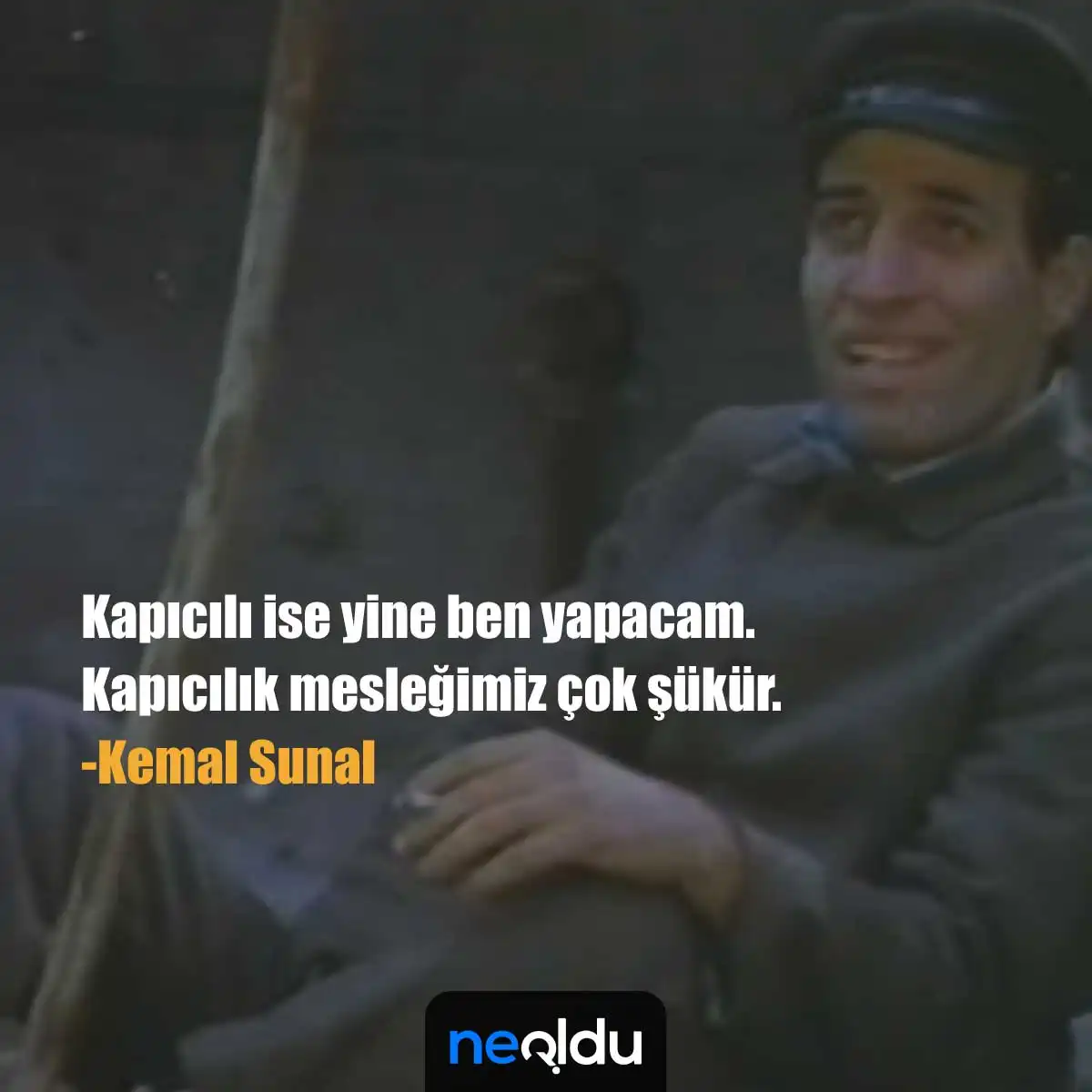 Kemal Sunal filmlerinden komik sahne