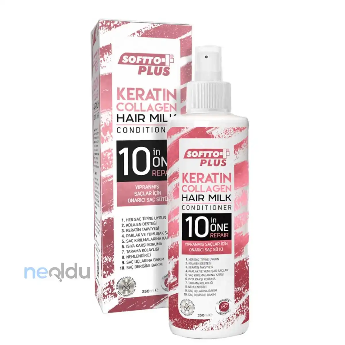 Softto Plus Keratin & Colajen Saç Sütü