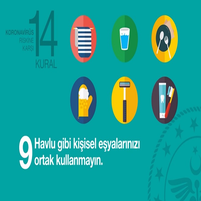 Koronavirüs riskine karşı 14 altın kural